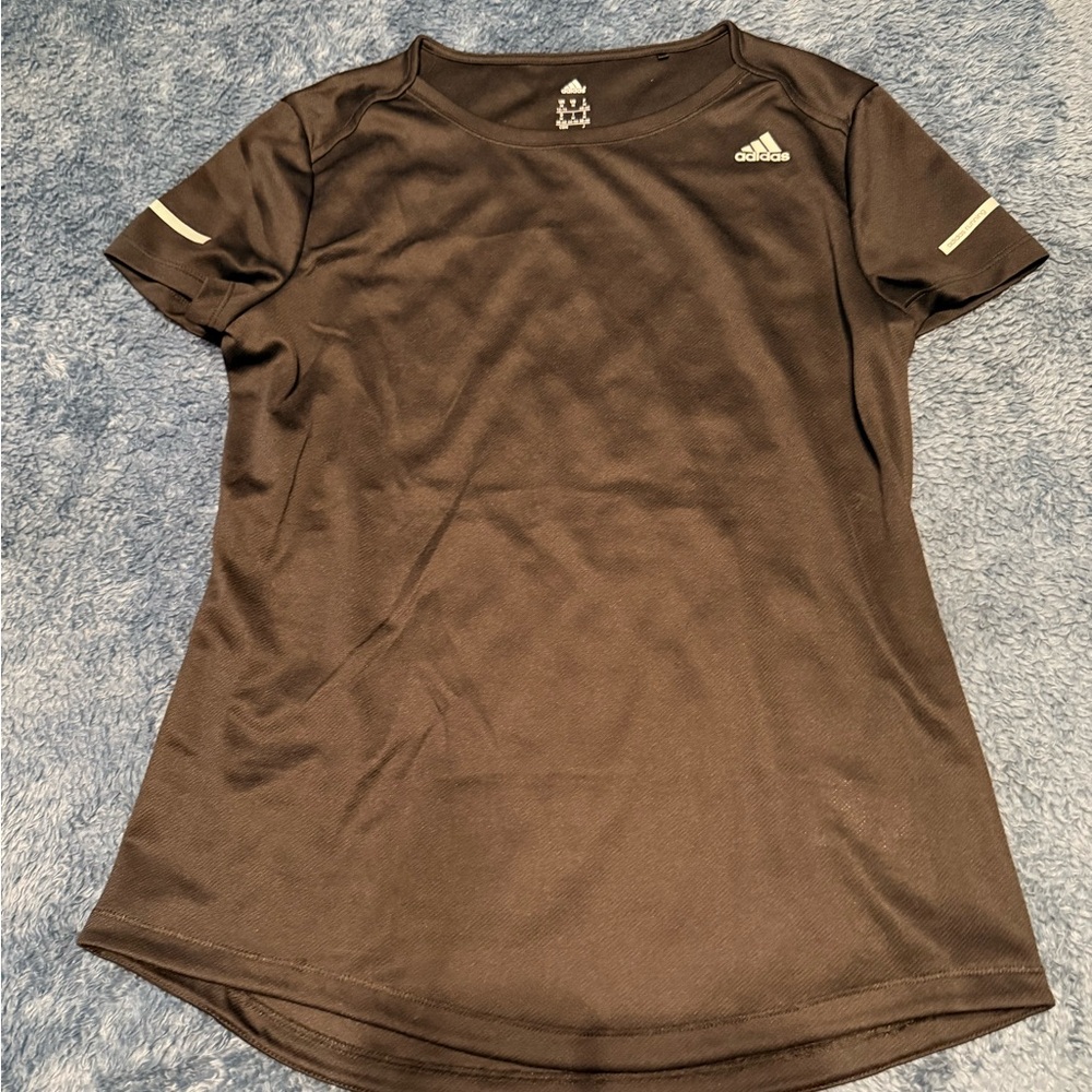 Adidas Black Running Tee